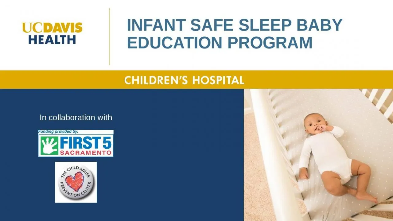 PPT-In collaboration with INFANT SAFE SLEEP BABY