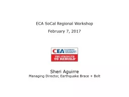 ECA SoCal Regional Workshop