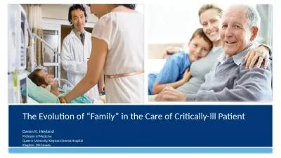 The Evolution of “Family” in the Care of