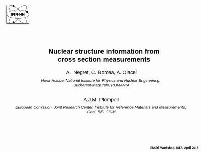 Nuclear structure information from