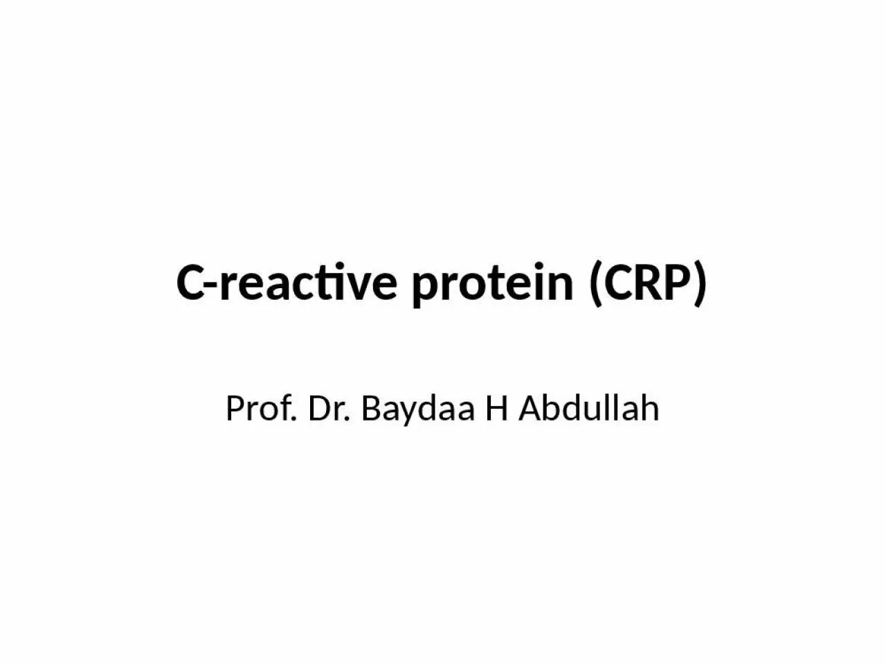 PPT-C-reactive protein (CRP)