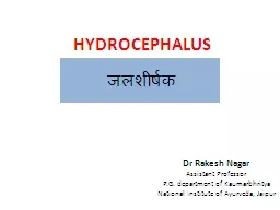 HYDROCEPHALUS Dr  Rakesh