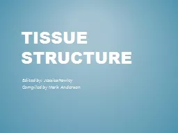 Tissue Structure Edited by: Jessica Hawley