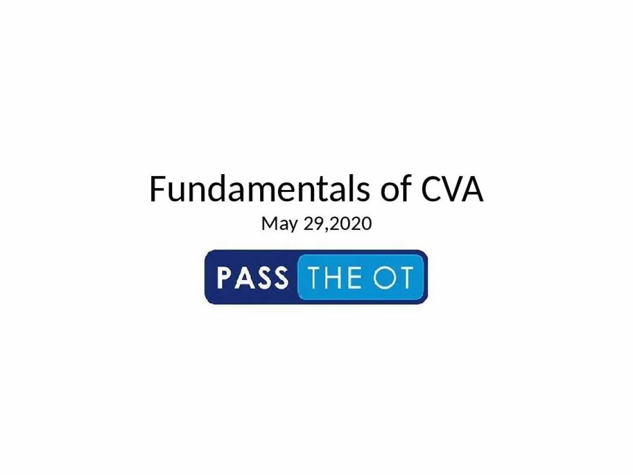 PPT-Fundamentals of CVA May 29,2020