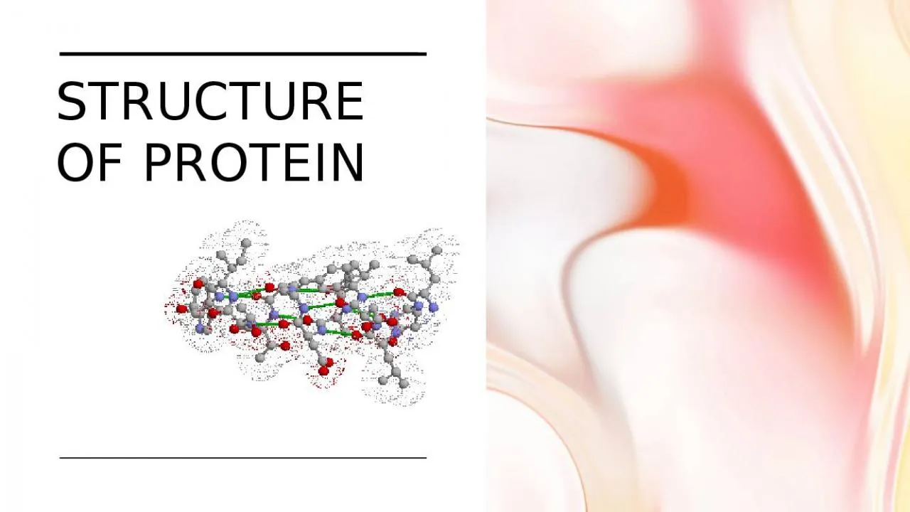 PPT-Structure of Protein Protein