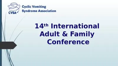 14 th  International  Adult & Family