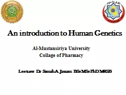 An introduction to Human Genetics