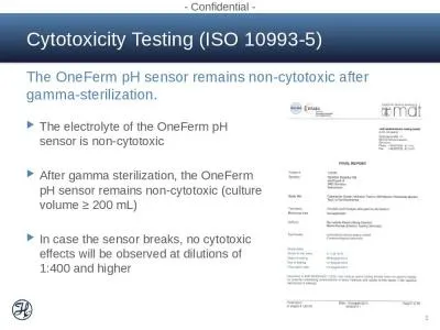 Cytotoxicity Testing  (ISO 10993-5)