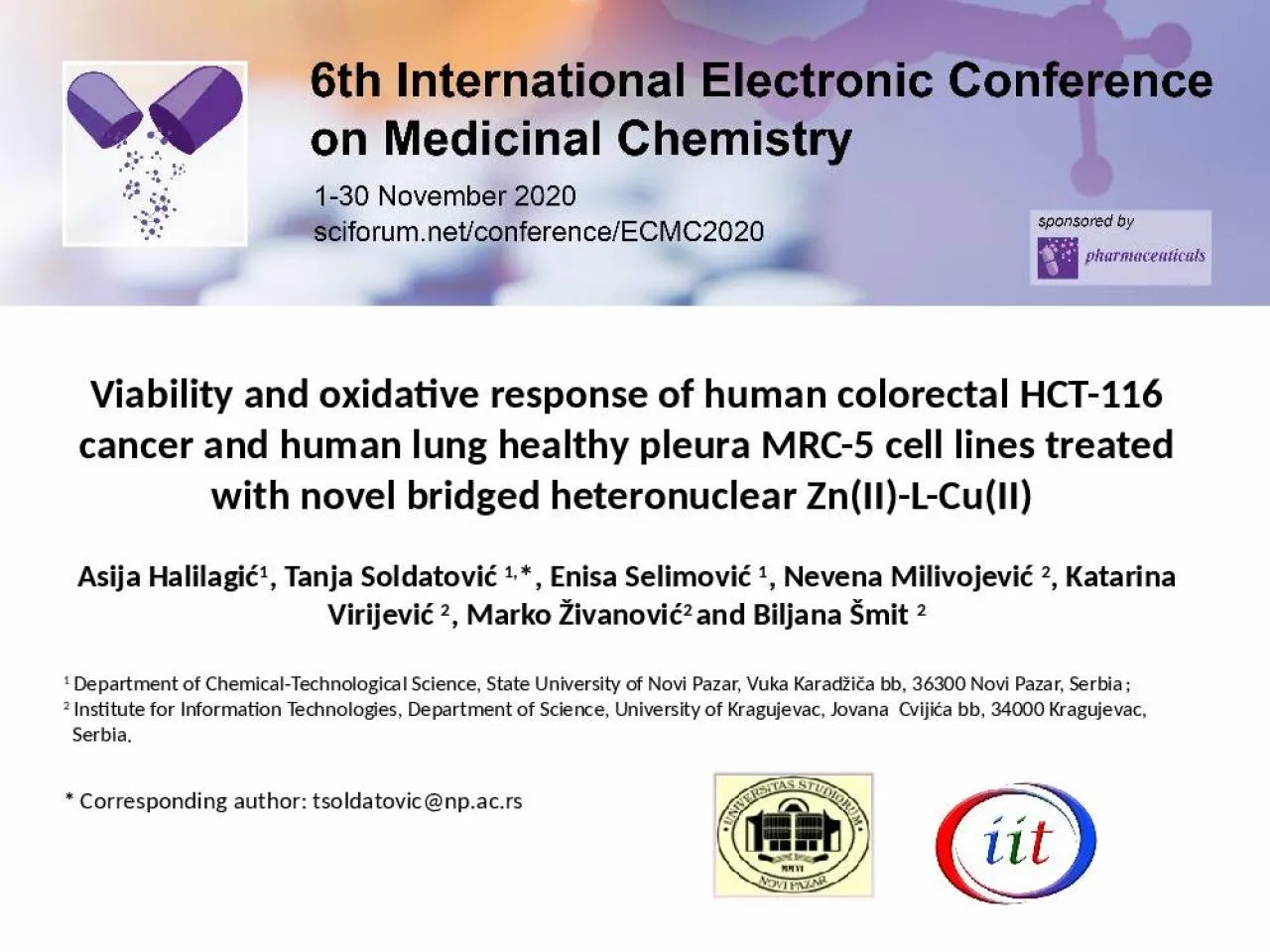 PPT-Viability and oxidative response of human colorectal HCT-116 cancer and