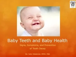 Baby Teeth and Baby Health