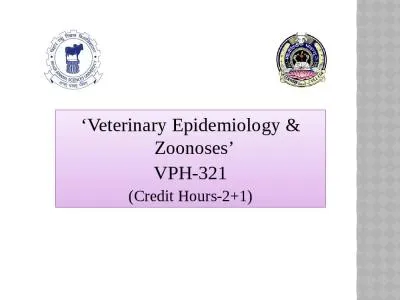 ‘Veterinary Epidemiology &