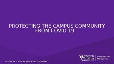 Protecting the Campus Community from COVID-19