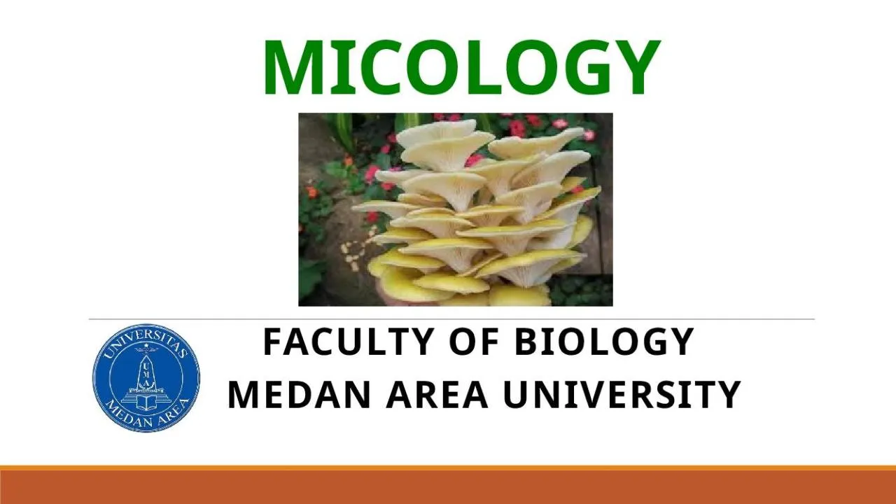 PPT-MICOLOGY FACULTY