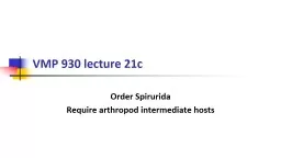 VMP 930 lecture 21c Order