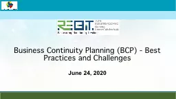 Business  Continuity Planning (BCP) - Best