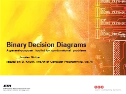 Binary   Decision  Diagrams