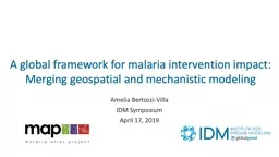 A global framework for malaria intervention impact: