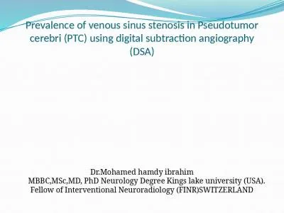 Prevalence of venous sinus stenosis in