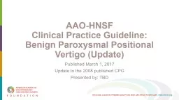 PPT-AAO-HNSF Clinical Practice Guideline: