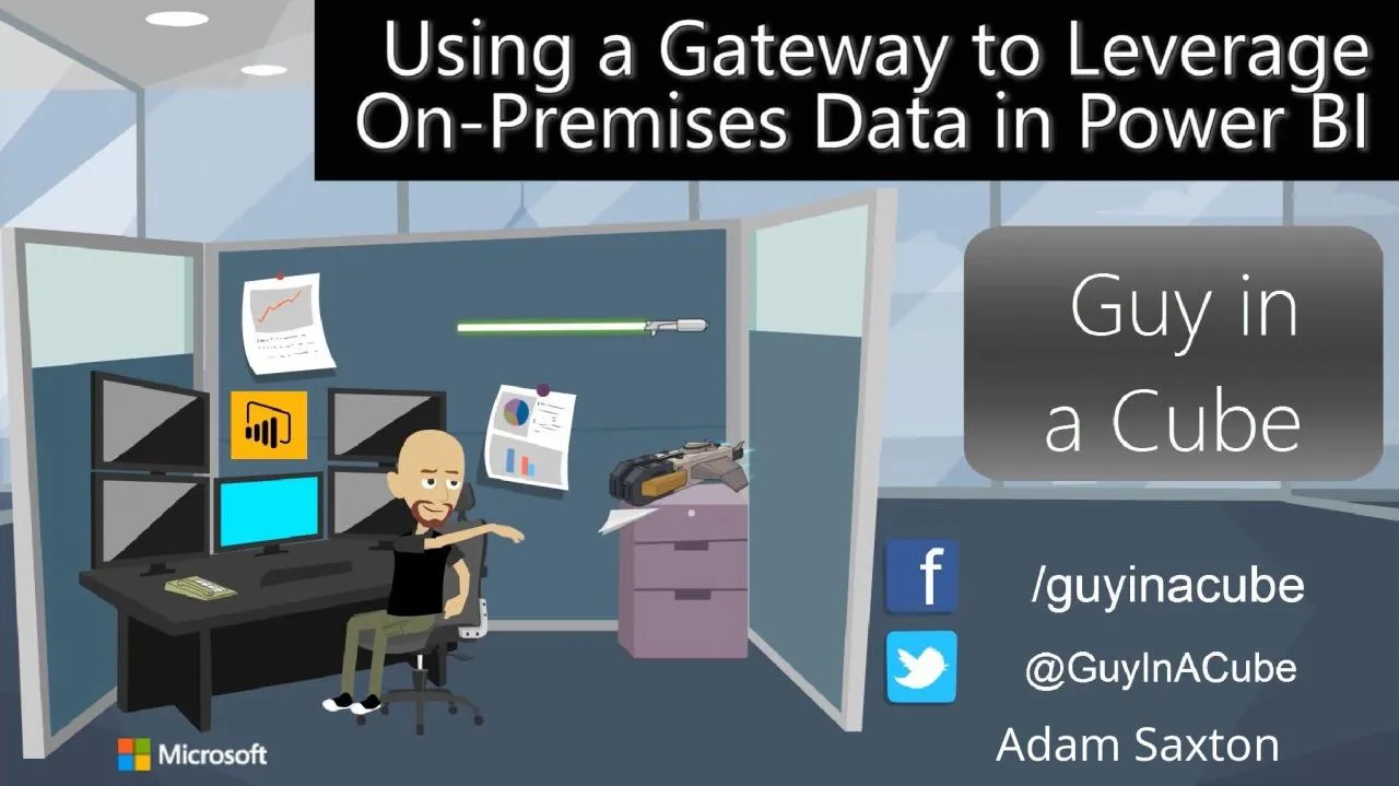 PPT-Using a Gateway to Leverage On-Premises Data in Power BI