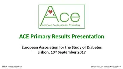 ACE Primary Results  Presentation