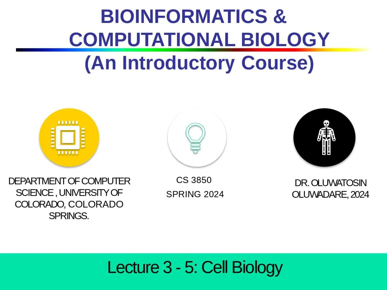 PPT-BIOINFORMATICS & COMPUTATIONAL BIOLOGY