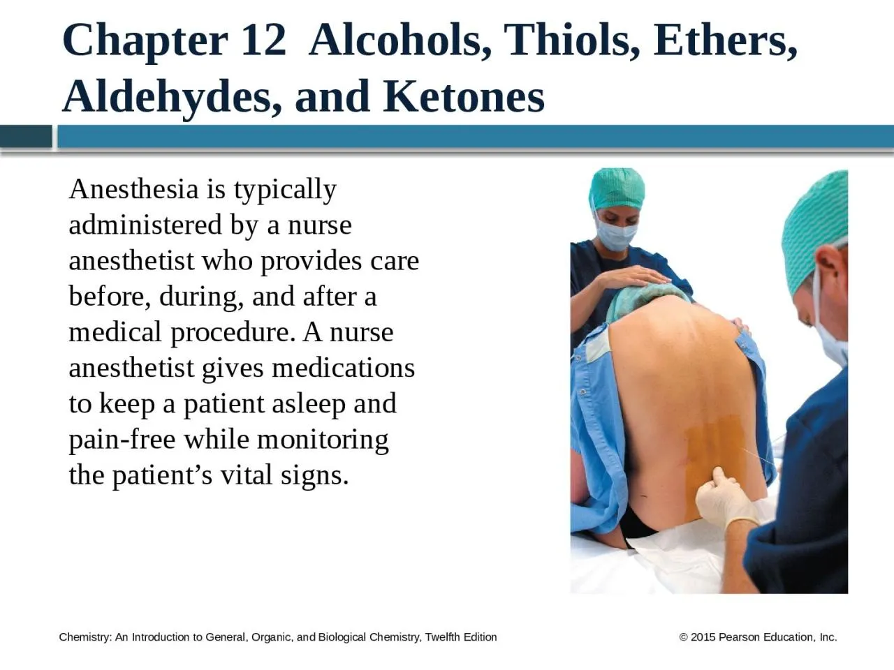 PPT-Chapter 12 Alcohols, Thiols