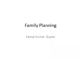 Family  Planning Kamal Kumar Gupta