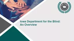 Iowa Department for the Blind: