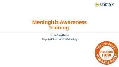 Meningitis Awareness Training