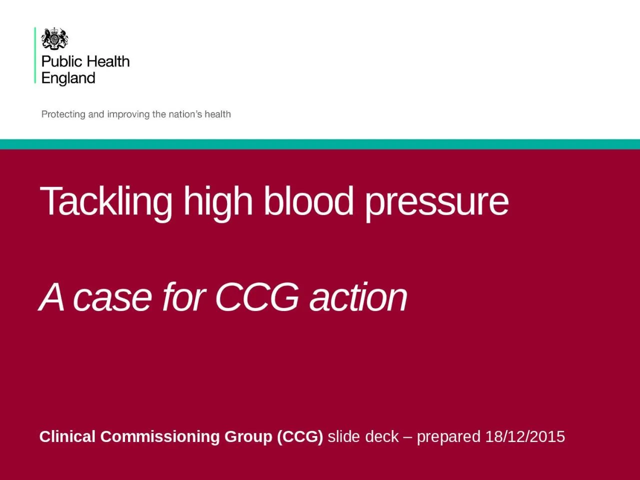 PPT-Tackling high blood pressure