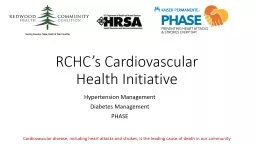 RCHC’s Cardiovascular Health Initiative