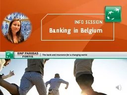 Banking in Belgium INFO