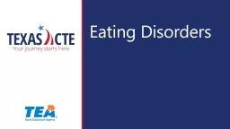 Eating Disorders  One out of every 150 American females ages 12-30 years will develop an eating dis