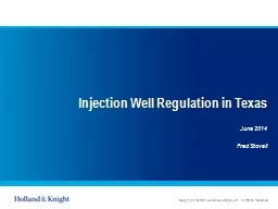 Injection Well Regulation in Texas