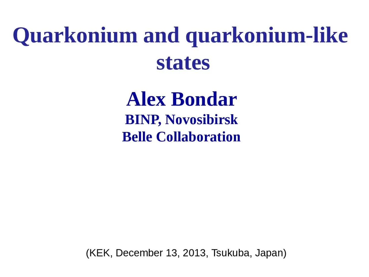 PPT-Quarkonium and quarkonium