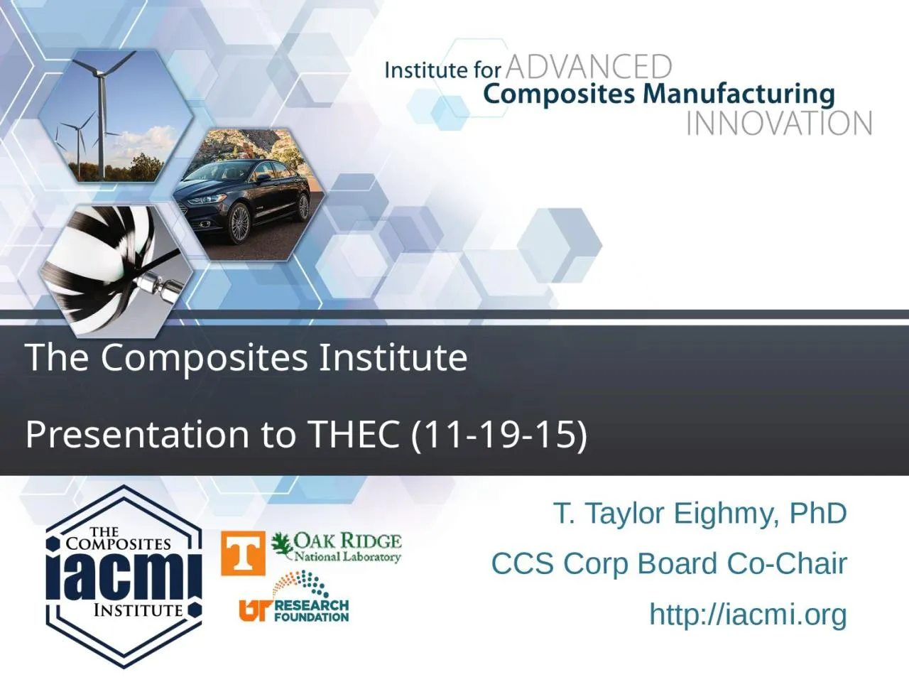 PPT-The Composites Institute