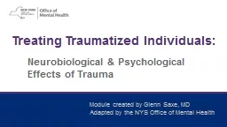 PPT-Treating Traumatized Individuals: