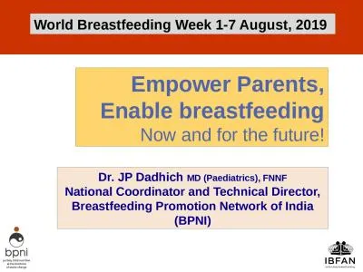 Empower Parents, Enable breastfeeding