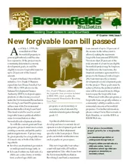 Brownfields Bulletin 4th Quarter 1999, Issue 5Page 2Contact informatio