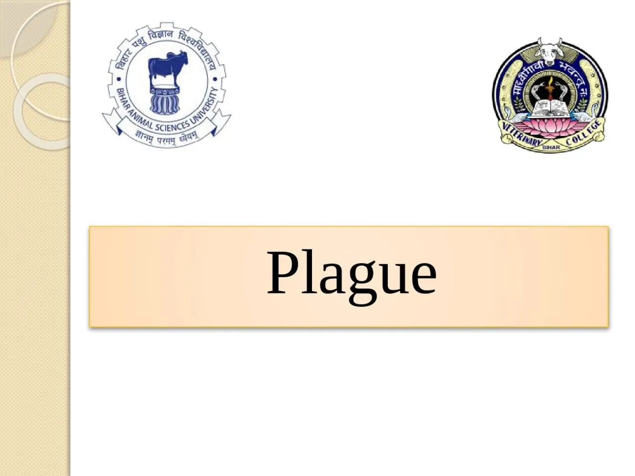 PPT-Plague Plague ( Metazoonoses