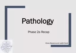 Pathology  Phase 2a Recap