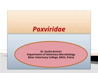 Poxviridae Dr.  Savita