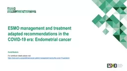 ESMO-Recommendations-Covid-19-Endometrial-Cancer-Slide-Set