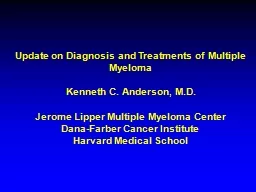 PPT-Update on Diagnosis and Treatments