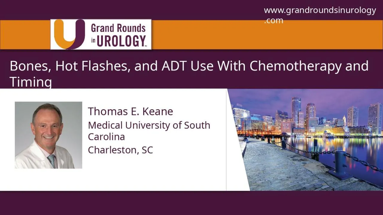 PPT-Thomas E. Keane Medical University of South Carolina