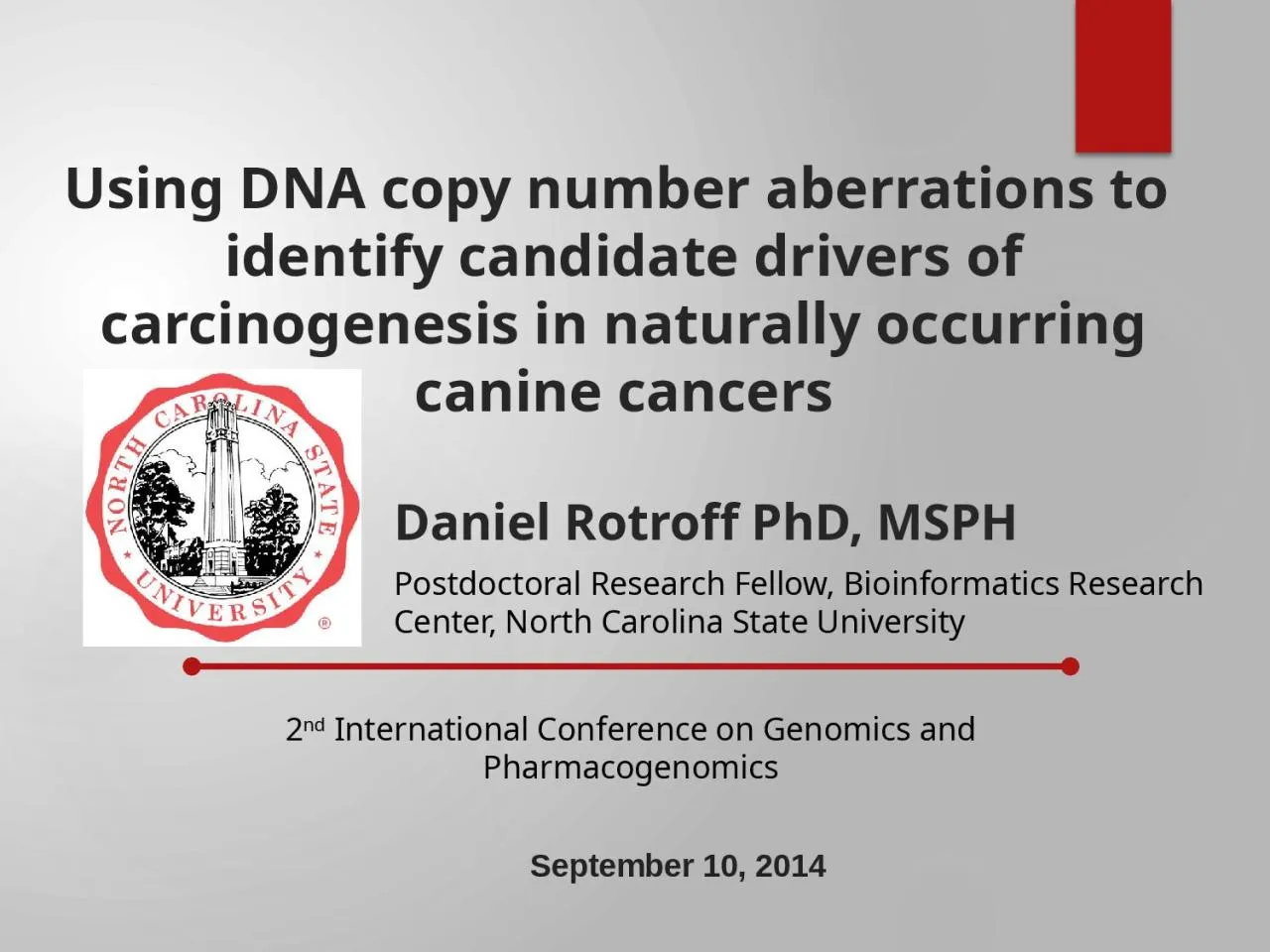 PPT-Using DNA copy number aberrations to