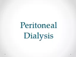 Peritoneal Dialysis Source of information