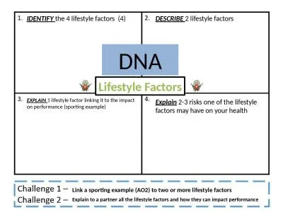 Lifestyle Factors IDENTIFY