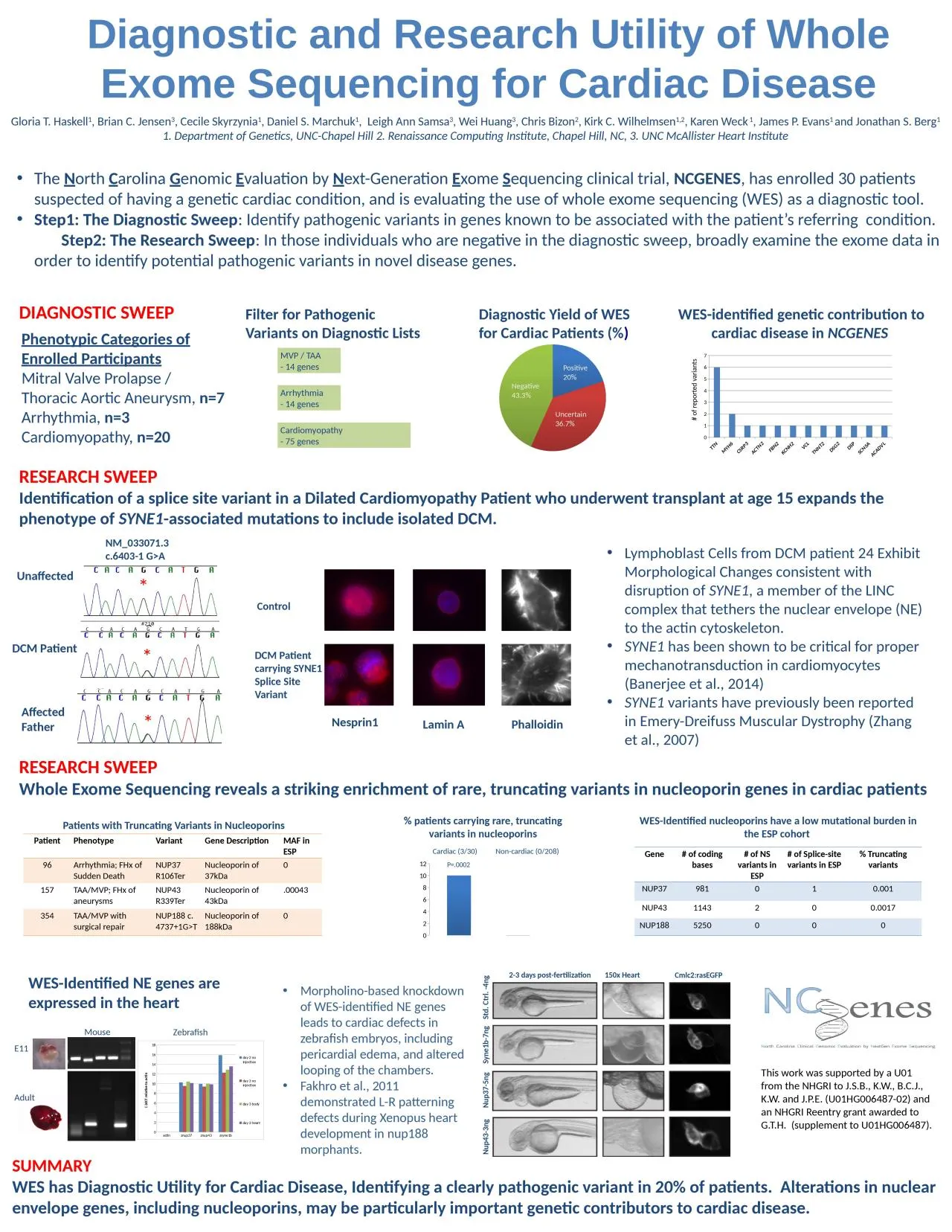 PPT-Diagnostic and Research Utility of Whole Exome Sequencing for Cardiac Disease